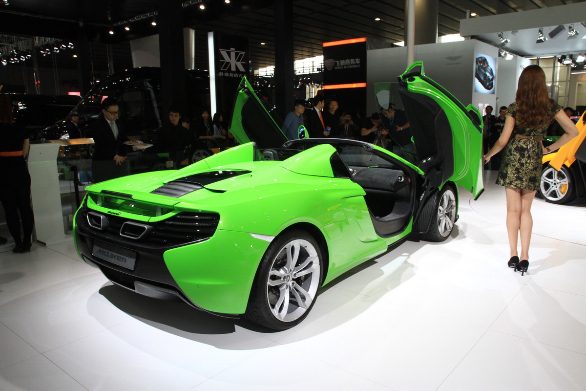 邁凱倫650S車展高清大圖