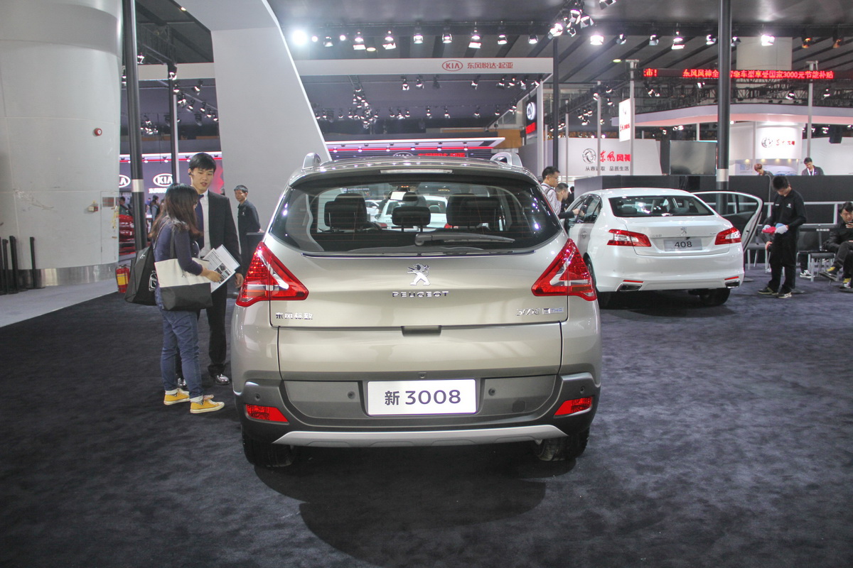 標(biāo)致3008車(chē)展高清大圖