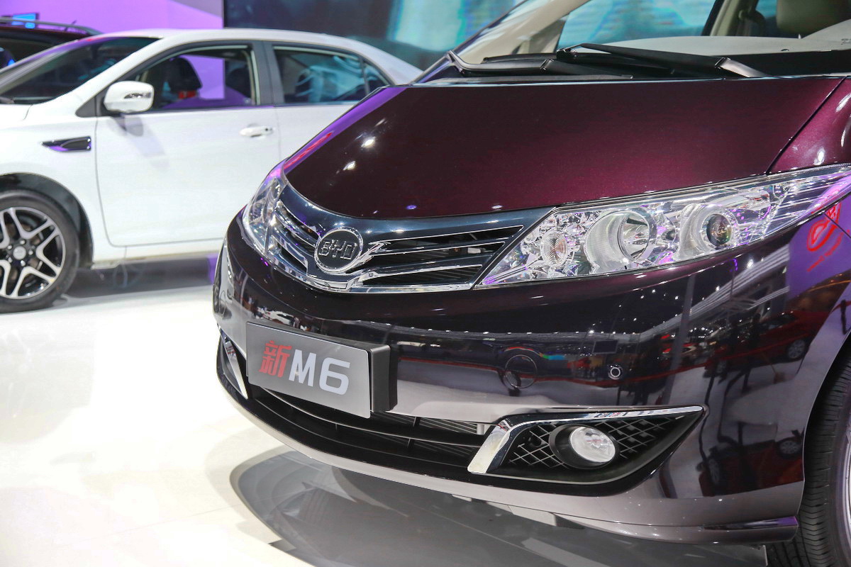 比亞迪M6車展高清大圖