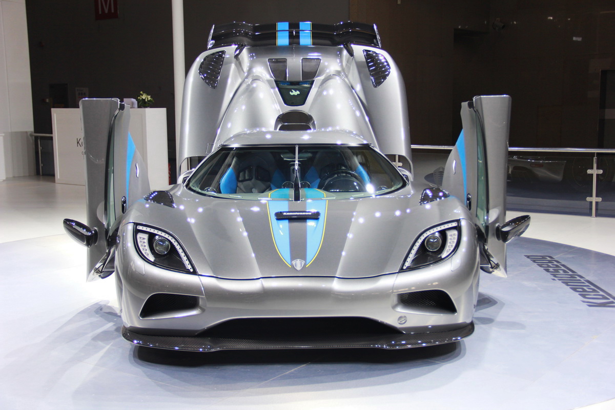 科尼賽克Agera車展高清大圖