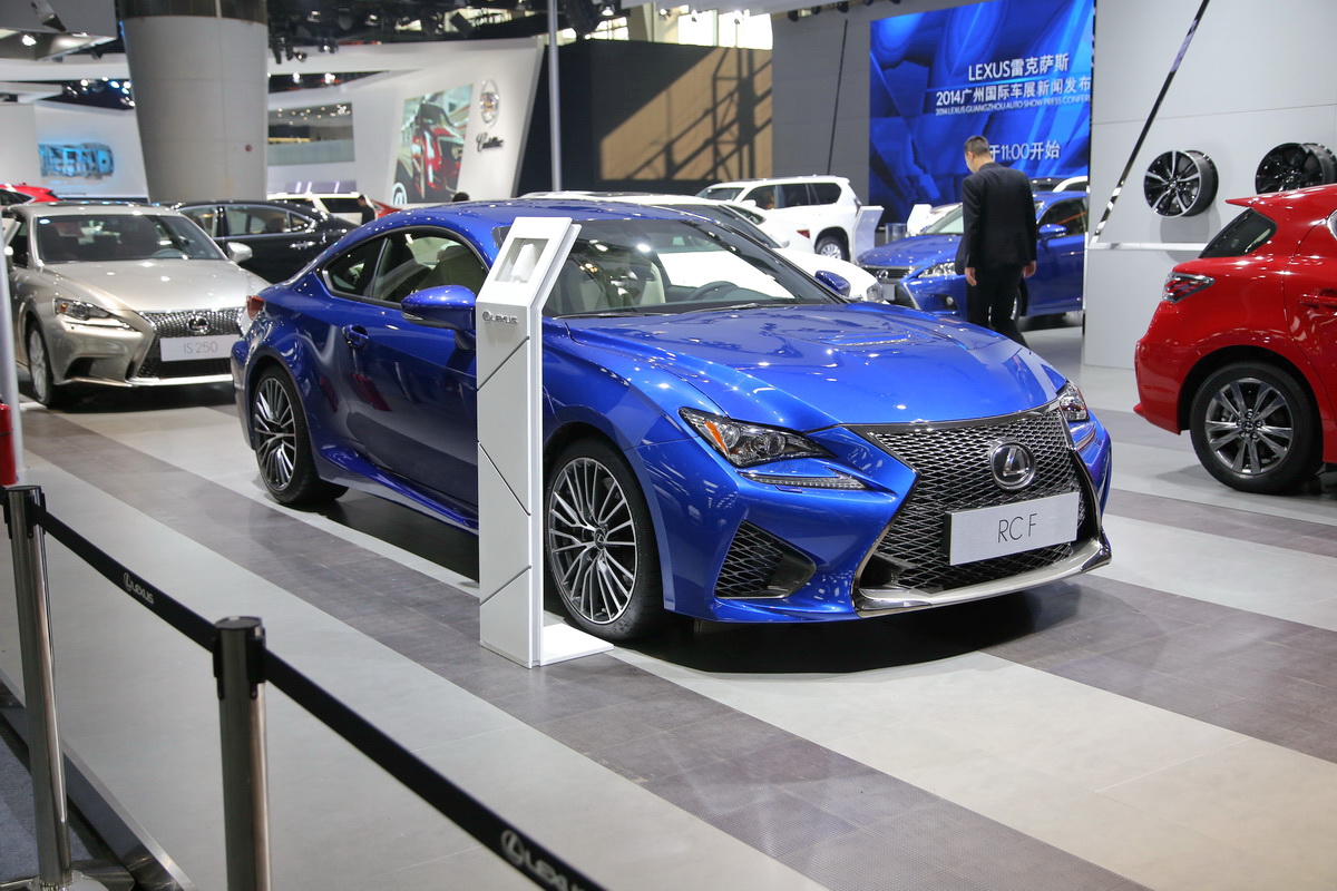 雷克薩斯RC F車展高清大圖