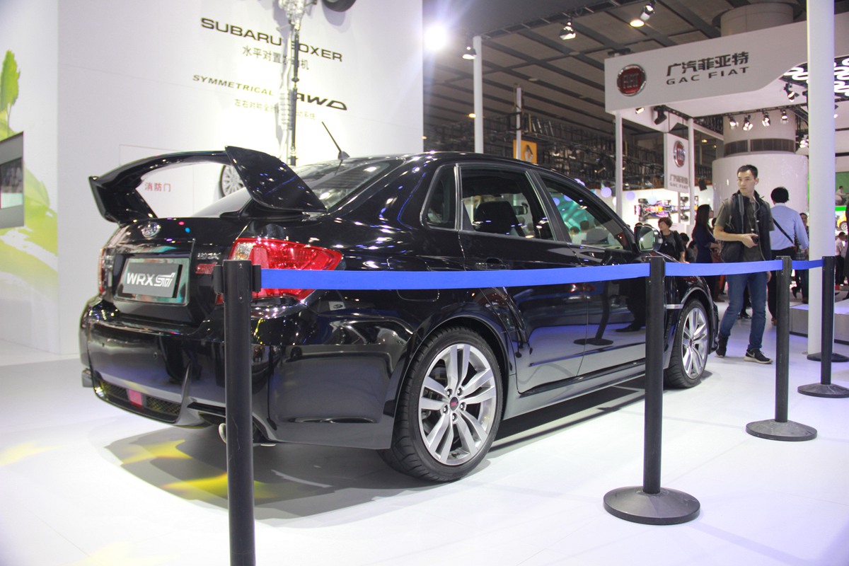 翼豹WRX車展高清大圖