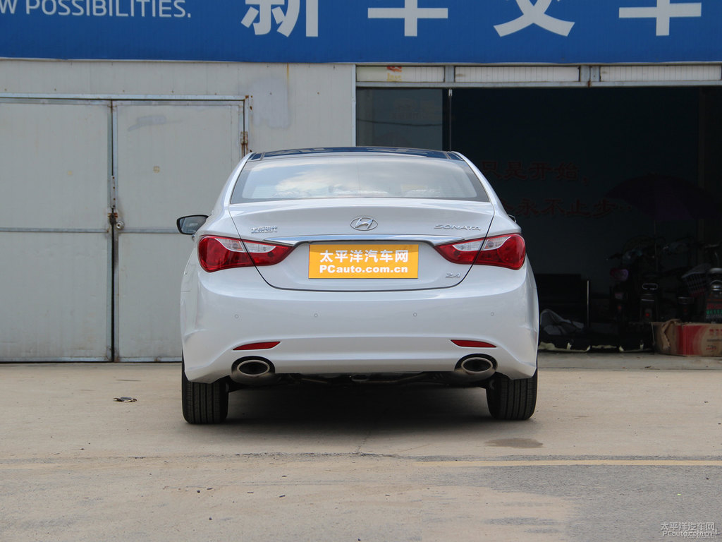 瑩白索納塔整車外觀外觀圖片