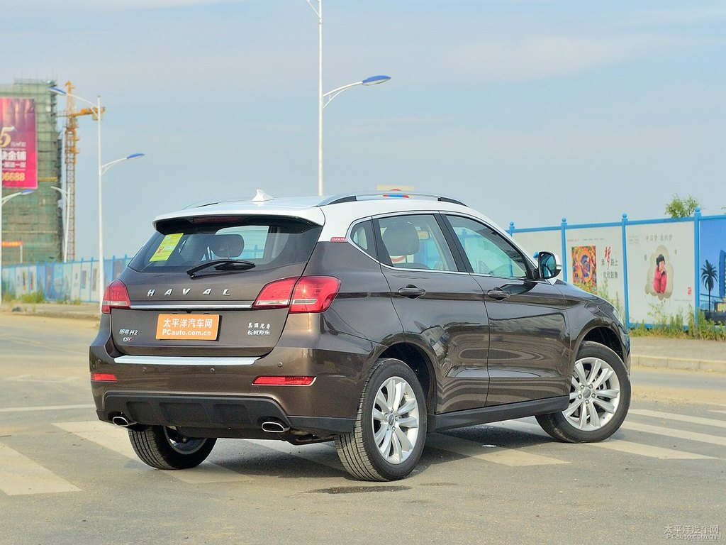 睿智棕哈弗H2整車(chē)外觀(guān)外觀(guān)圖片