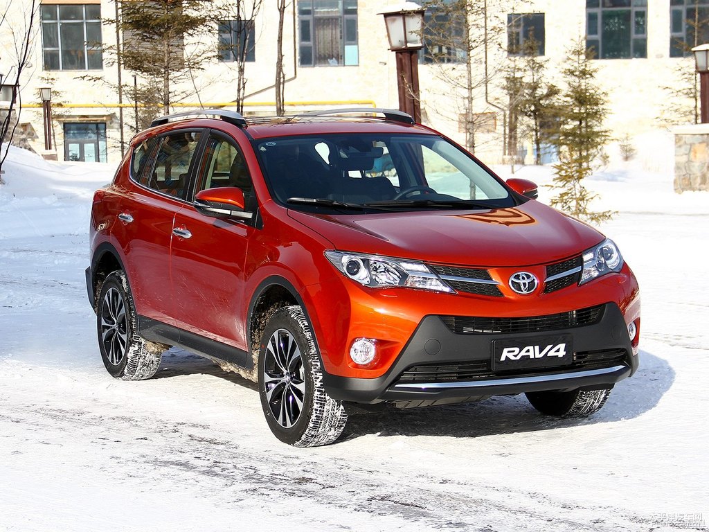橙色RAV4榮放整車外觀外觀圖片