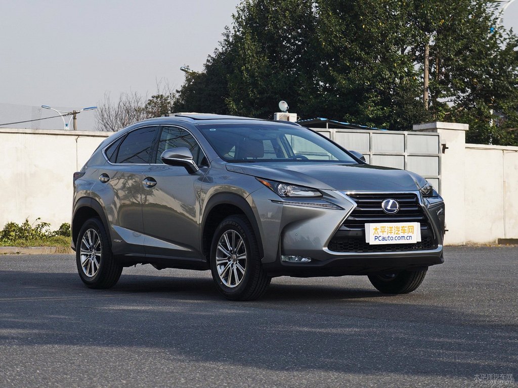 白金灰雷克薩斯NX整車外觀外觀圖片