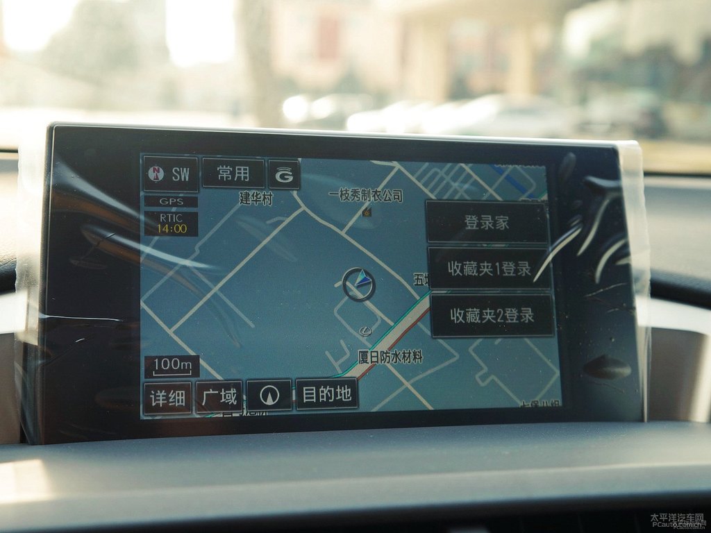 白金灰雷克薩斯NX中控內(nèi)飾圖片