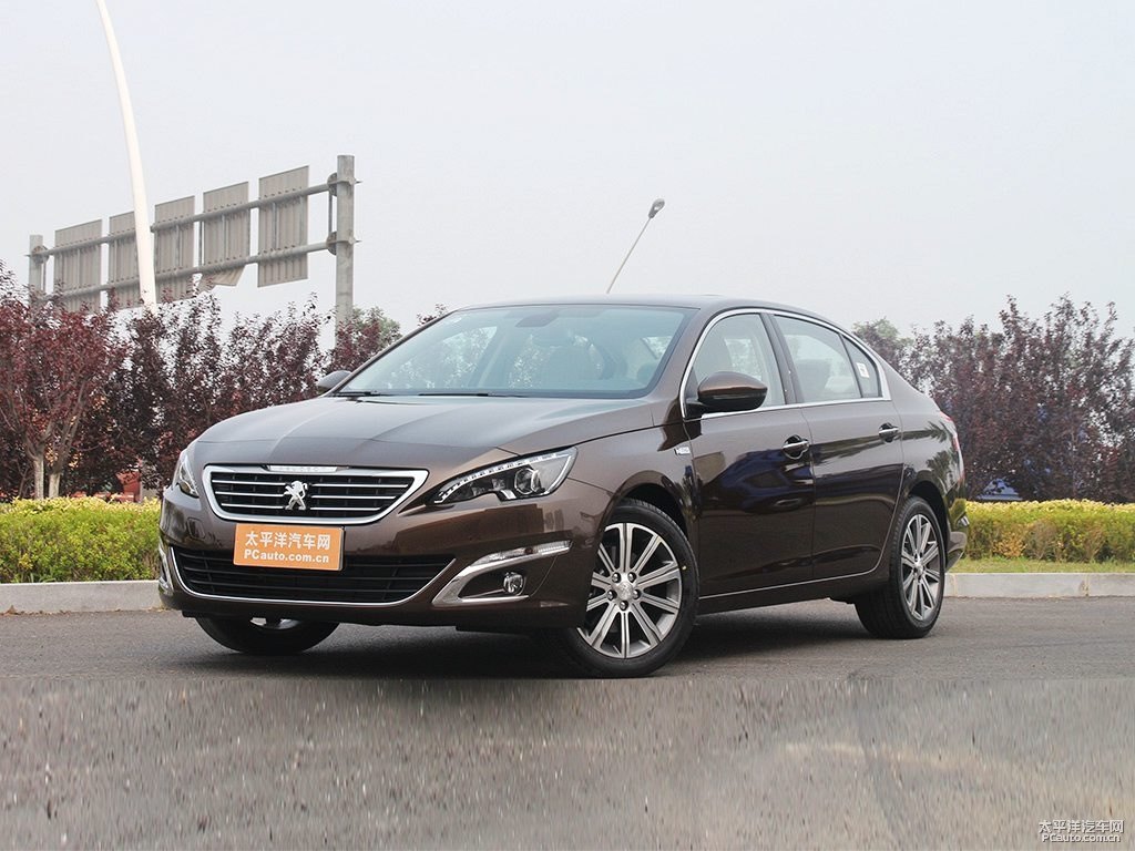 松木棕標(biāo)致408整車(chē)外觀外觀圖片