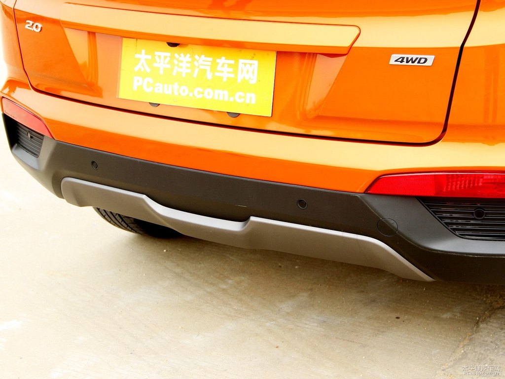 活力橙北京現(xiàn)代ix25車尾外觀圖片
