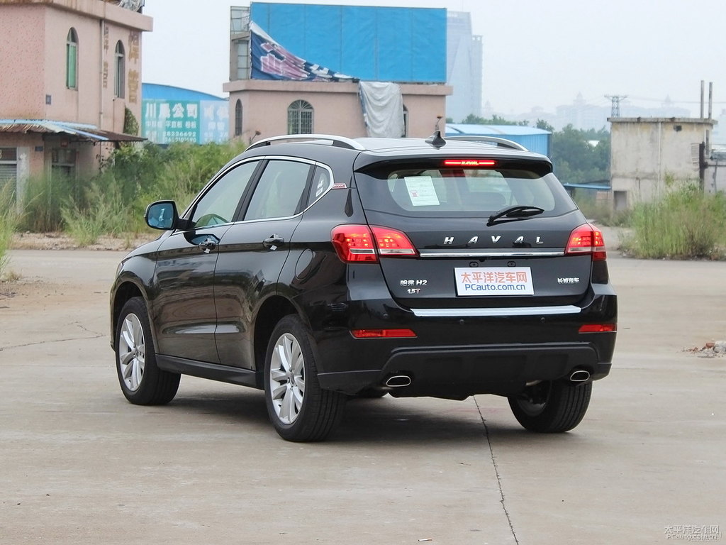 經(jīng)典黑哈弗H2整車外觀外觀圖片