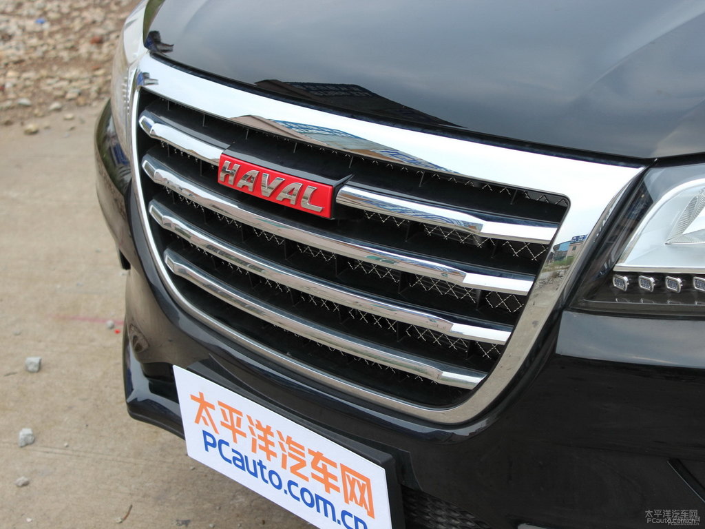 經(jīng)典黑哈弗H2車頭外觀圖片