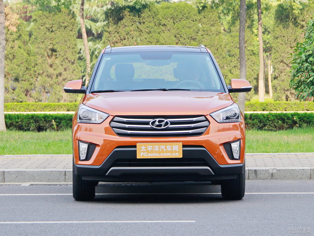 活力橙北京現(xiàn)代ix25整車外觀外觀圖片