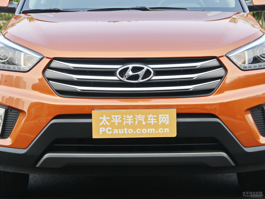 活力橙北京現(xiàn)代ix25車(chē)頭外觀圖片