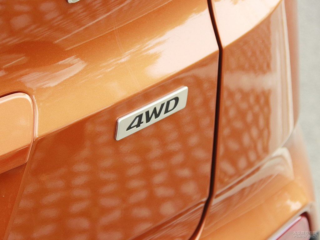 活力橙北京現(xiàn)代ix25車尾外觀圖片