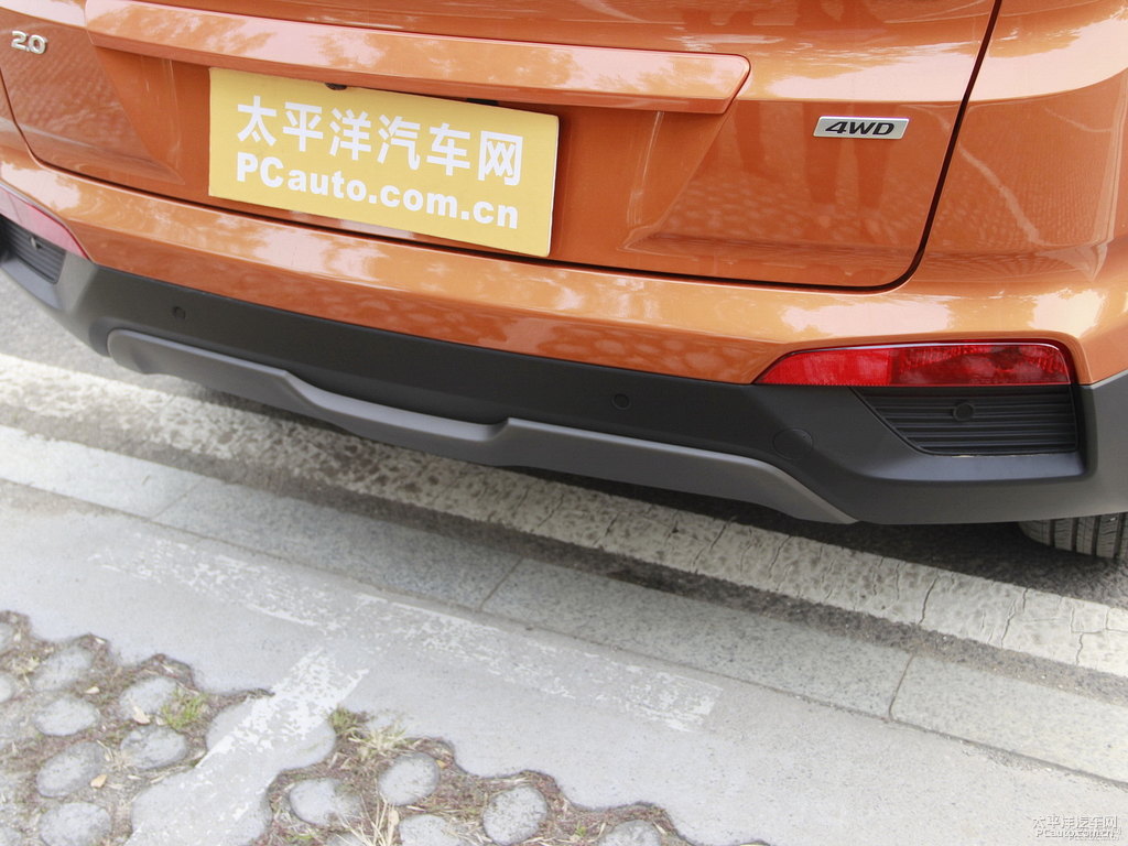 活力橙北京現(xiàn)代ix25車尾外觀圖片