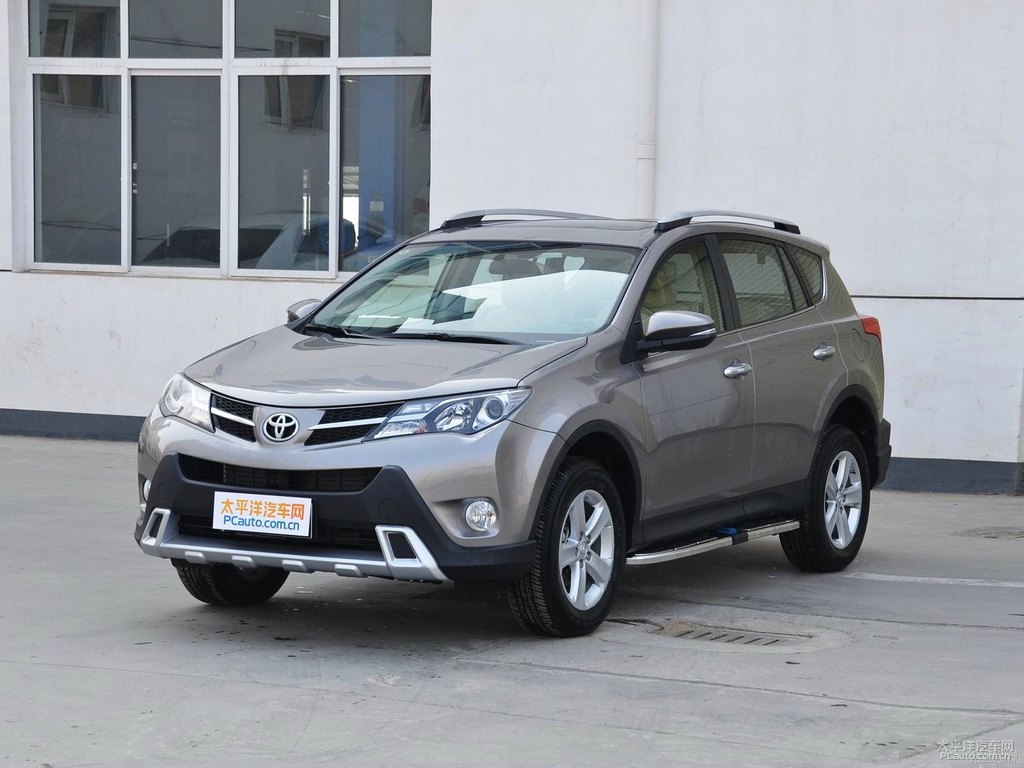 鉑青銅色RAV4榮放整車外觀外觀圖片