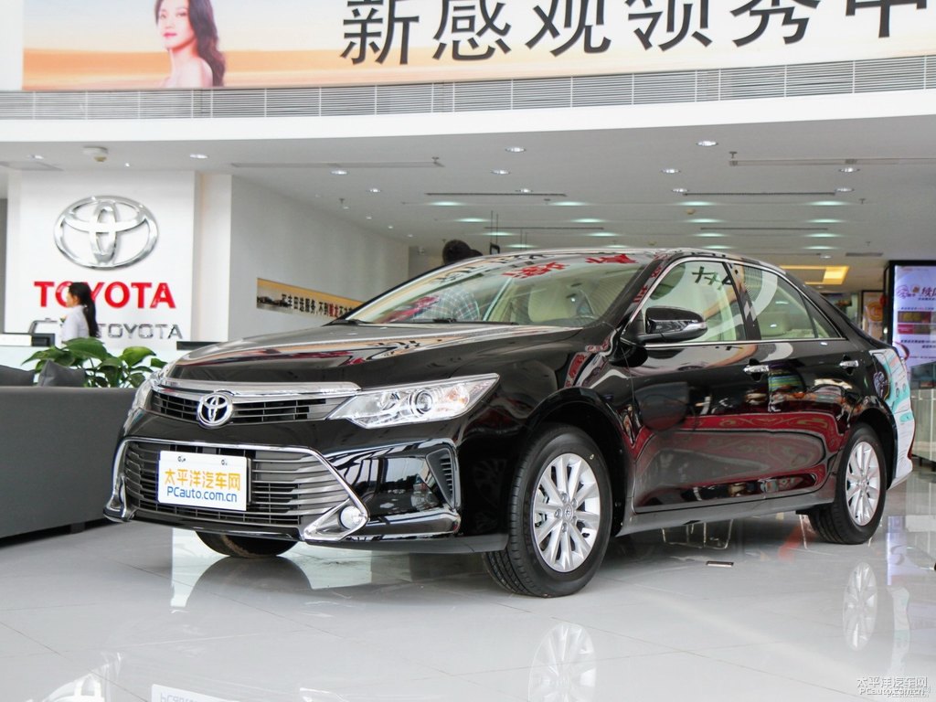 炫晶黑凱美瑞整車外觀外觀圖片