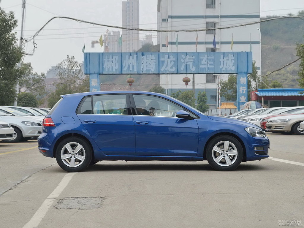 珊瑚藍(lán)高爾夫整車外觀外觀圖片