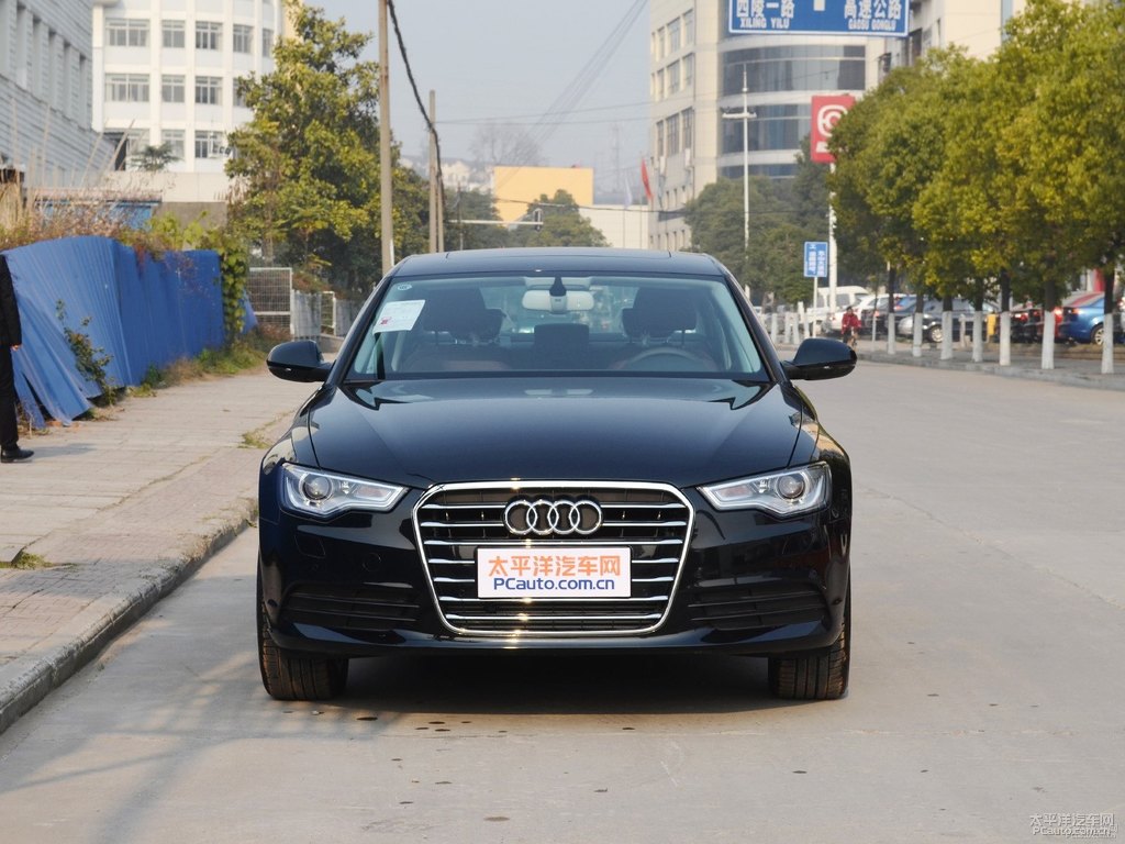 幻影黑奧迪A6L整車外觀外觀圖片