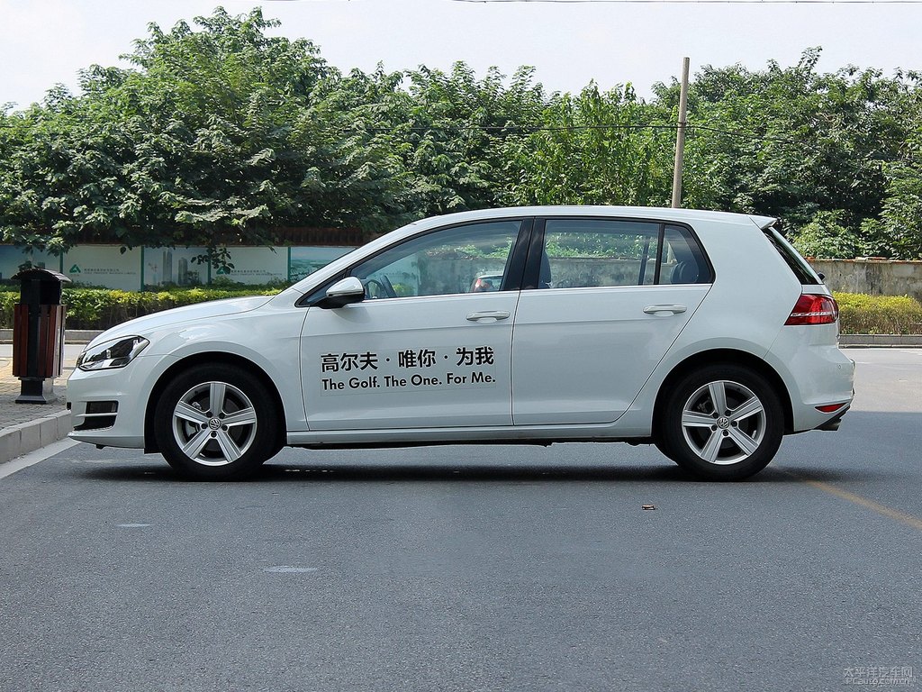 極地白高爾夫整車外觀外觀圖片
