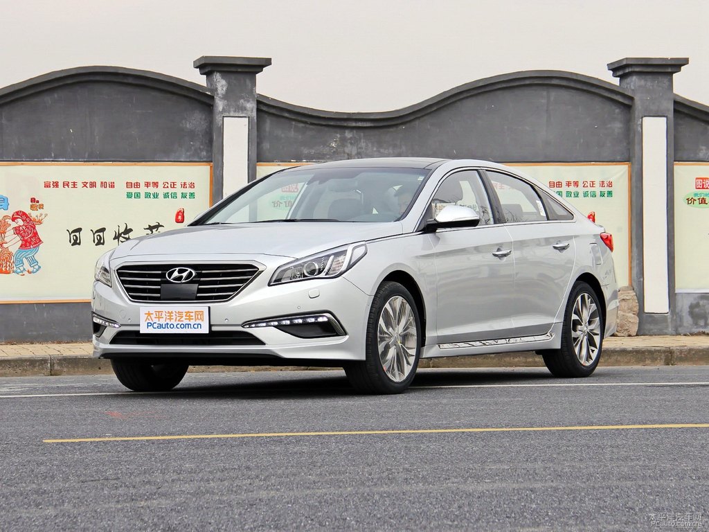 古月銀索納塔整車外觀外觀圖片