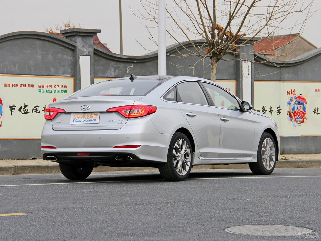 古月銀索納塔整車外觀外觀圖片