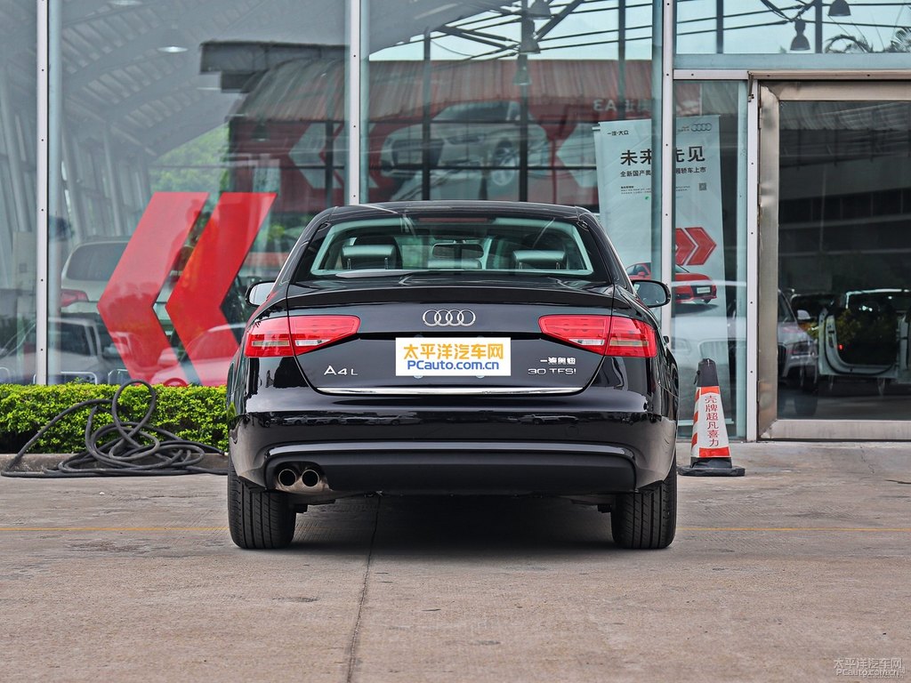 幻影黑奧迪A4L整車外觀外觀圖片