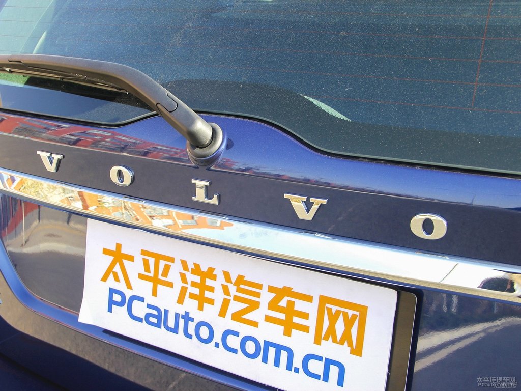 海洋藍(lán)沃爾沃XC60車尾外觀圖片