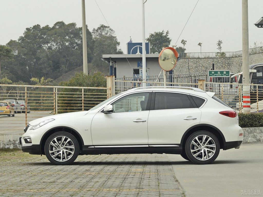 瑩貝白英菲尼迪QX50整車(chē)外觀外觀圖片