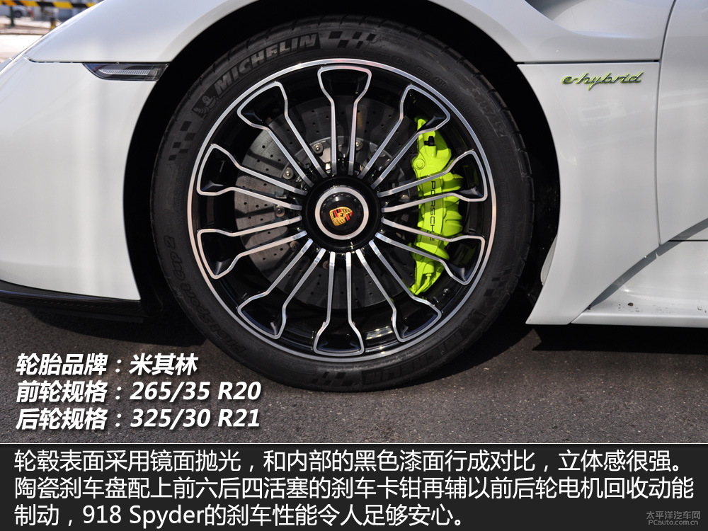 保時(shí)捷918圖解高清大圖