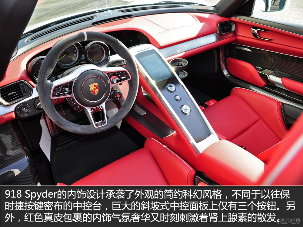 保時(shí)捷918圖解高清大圖