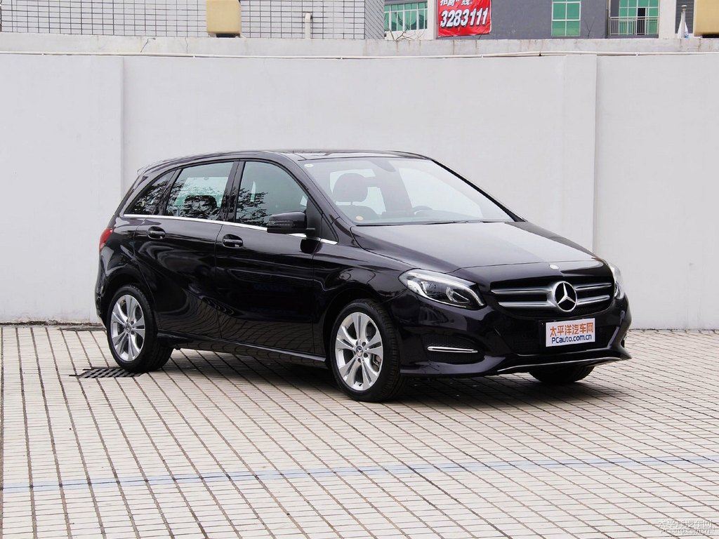 北極光紫奔馳B級(jí)整車外觀外觀圖片