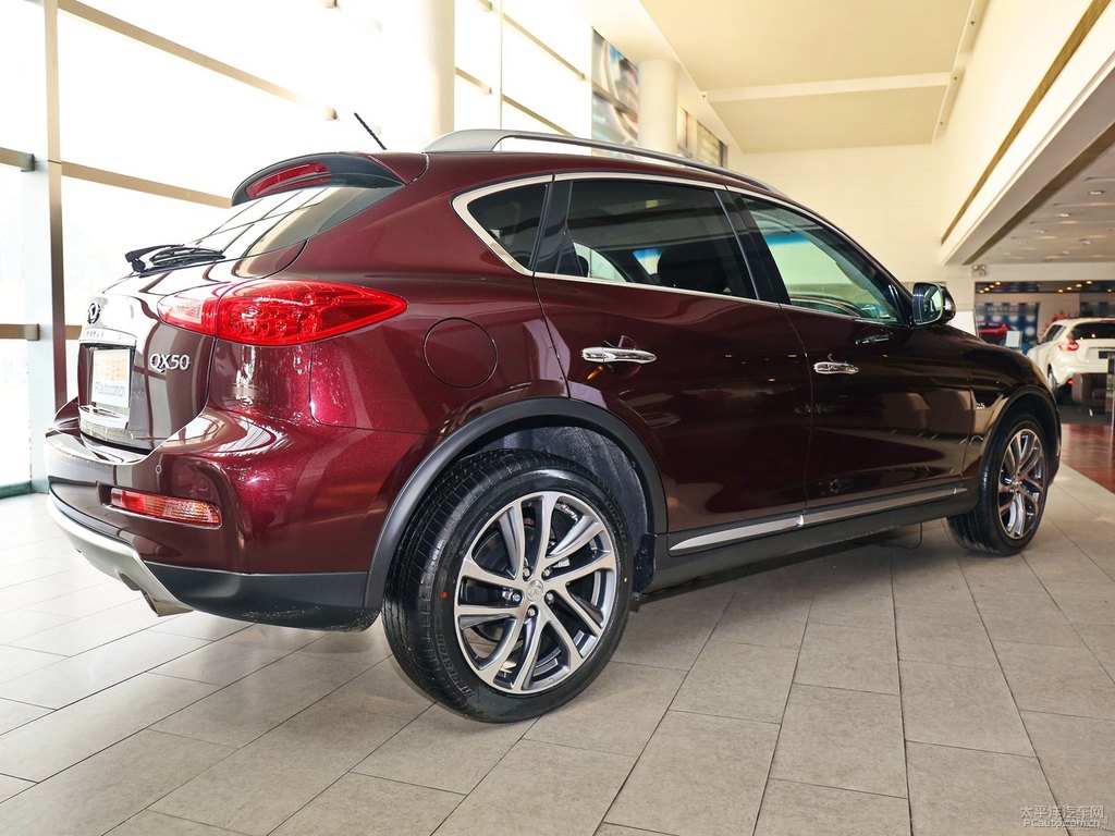 暮色紅英菲尼迪QX50整車外觀外觀圖片