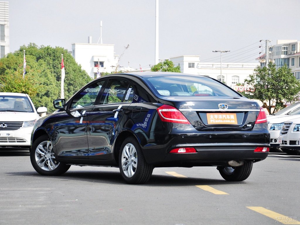 墨玉黑新帝豪整車外觀外觀圖片