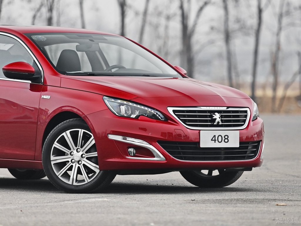 拉菲紅標(biāo)致408車頭外觀圖片
