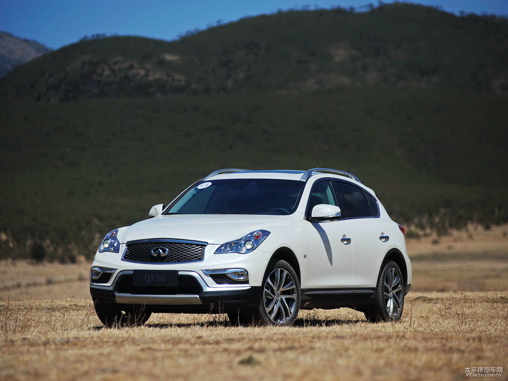 瑩貝白英菲尼迪QX50整車外觀外觀圖片