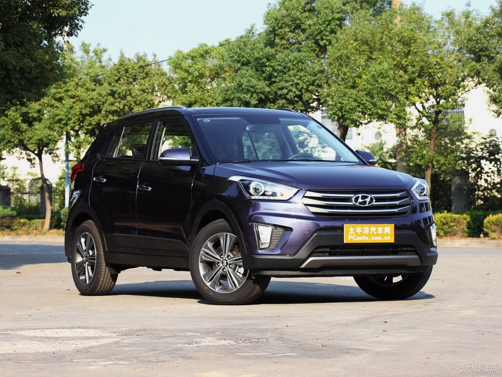 羅蘭紫北京現(xiàn)代ix25整車外觀外觀圖片