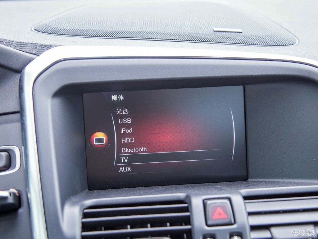 暮色銅沃爾沃XC60中控內(nèi)飾圖片