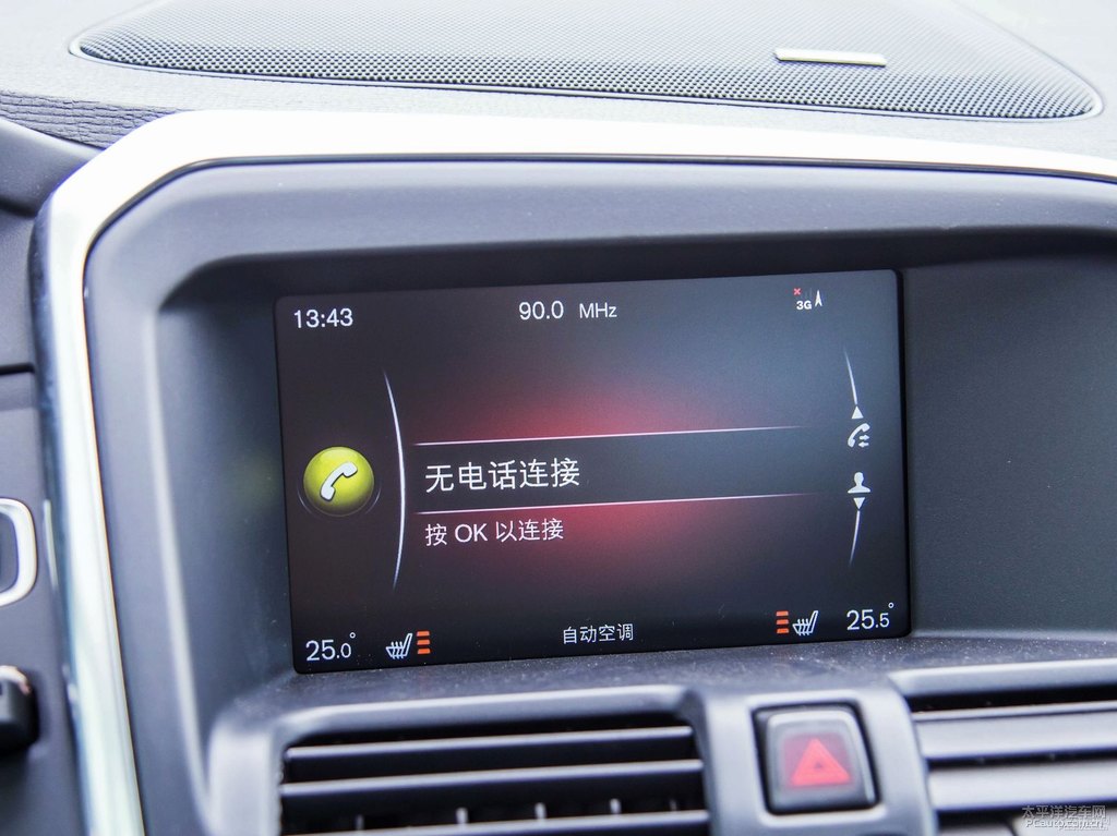 暮色銅沃爾沃XC60中控內(nèi)飾圖片