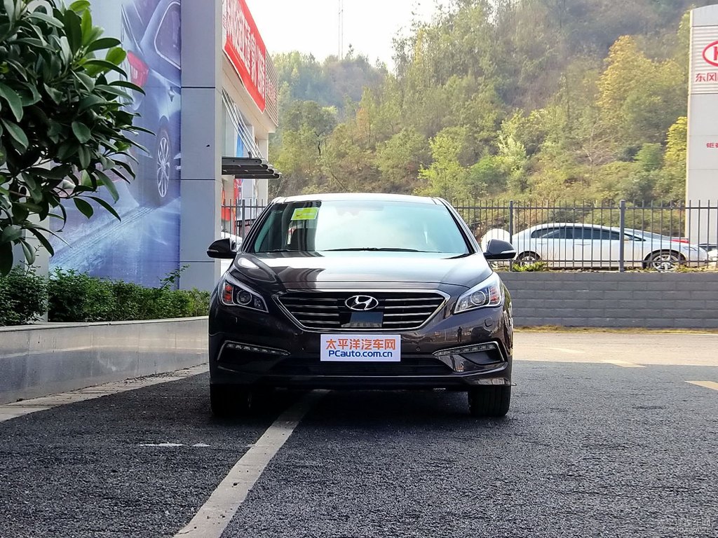 橄欖棕索納塔整車外觀外觀圖片