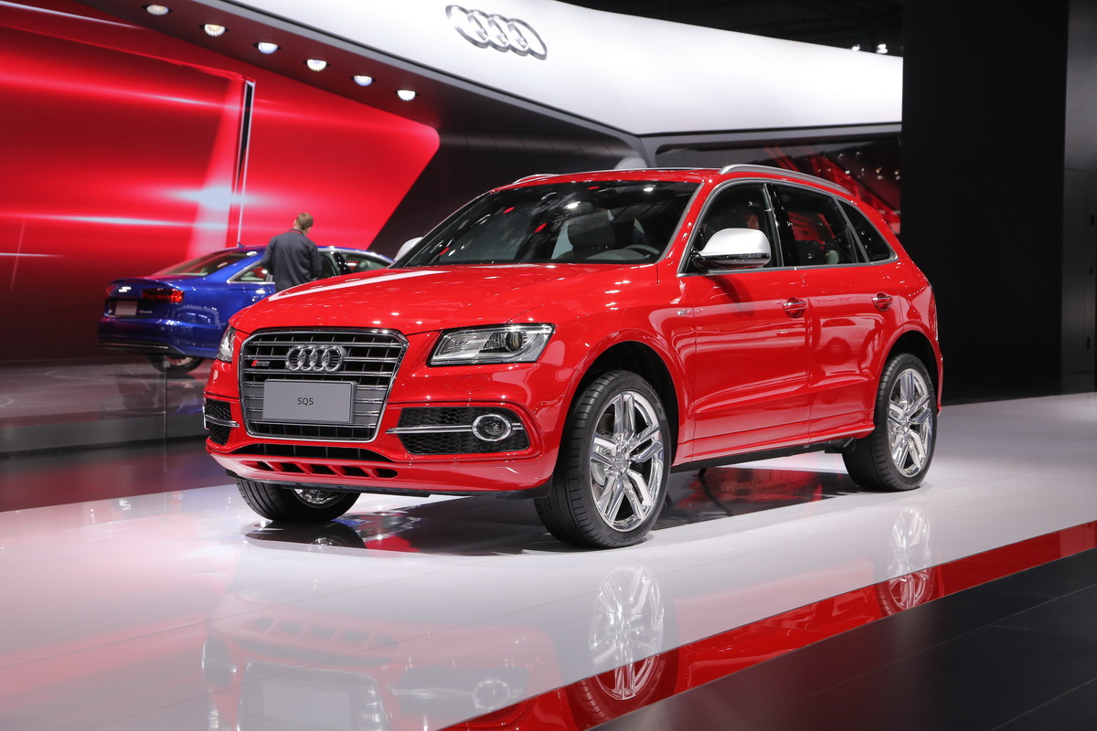 奧迪SQ5車展高清大圖