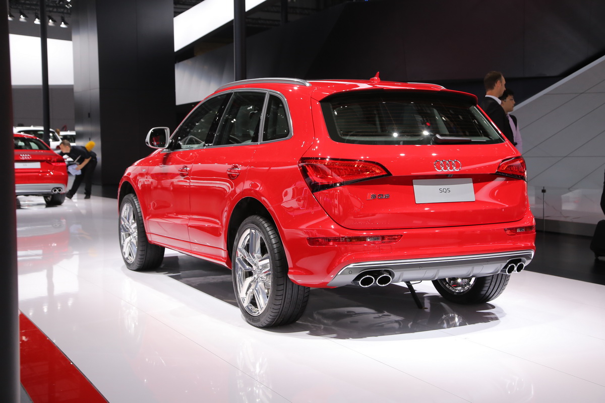 奧迪SQ5車展高清大圖