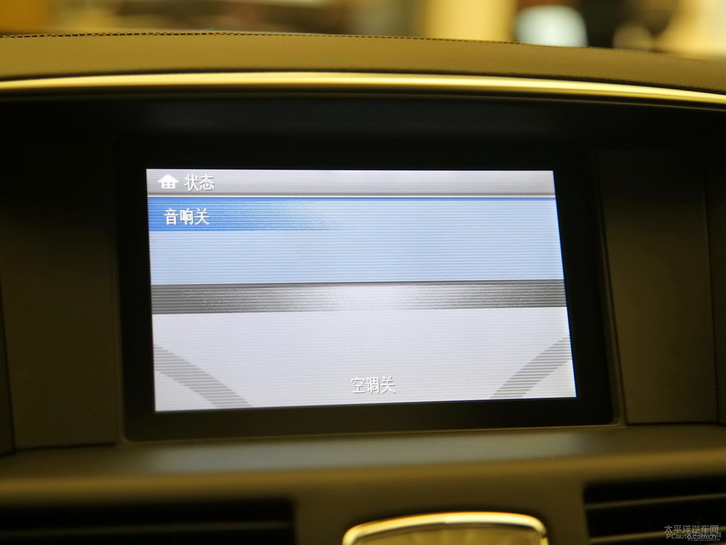 星夜藍英菲尼迪Q70L中控內(nèi)飾圖片