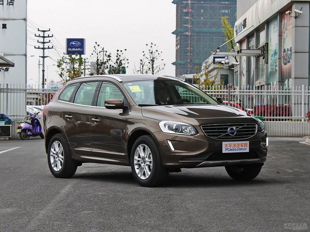 暮色銅沃爾沃XC60整車外觀外觀圖片