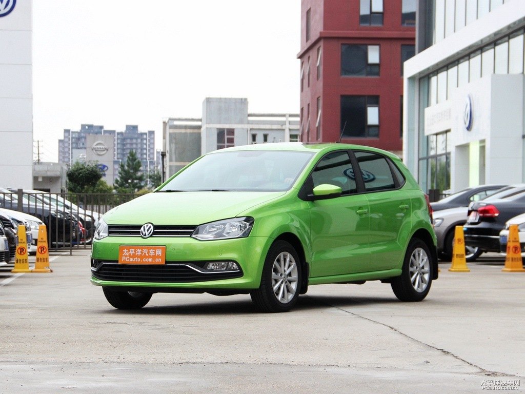 流光綠大眾Polo整車外觀外觀圖片