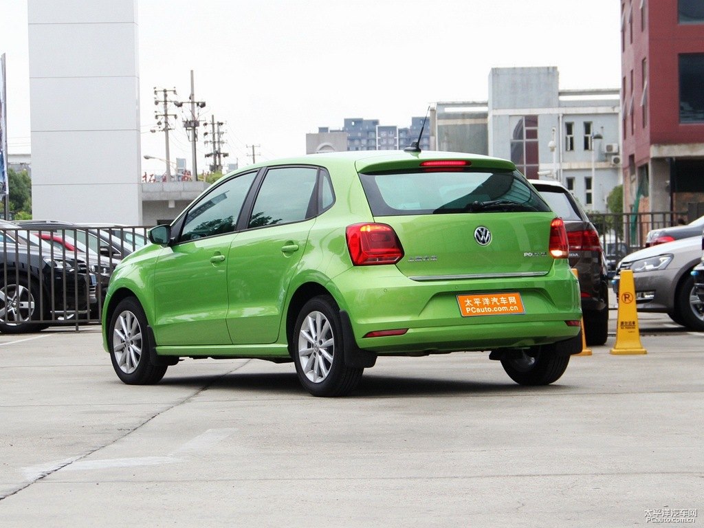 流光綠大眾Polo整車外觀外觀圖片
