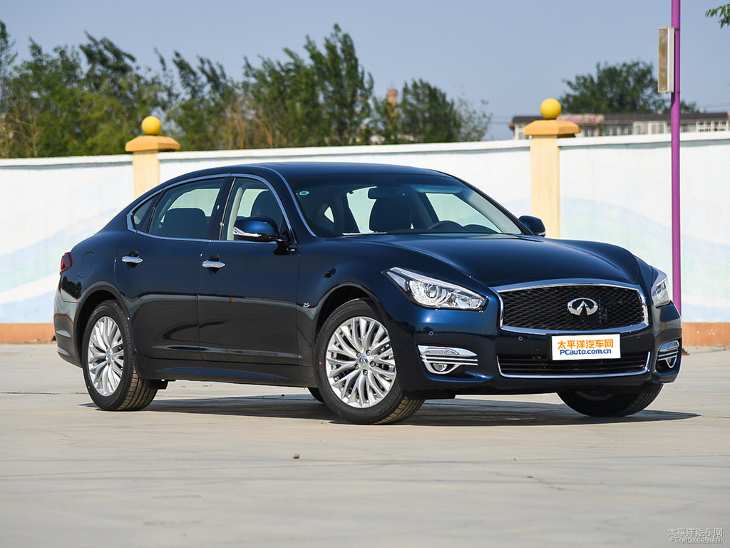 星夜藍英菲尼迪Q70L整車外觀外觀圖片