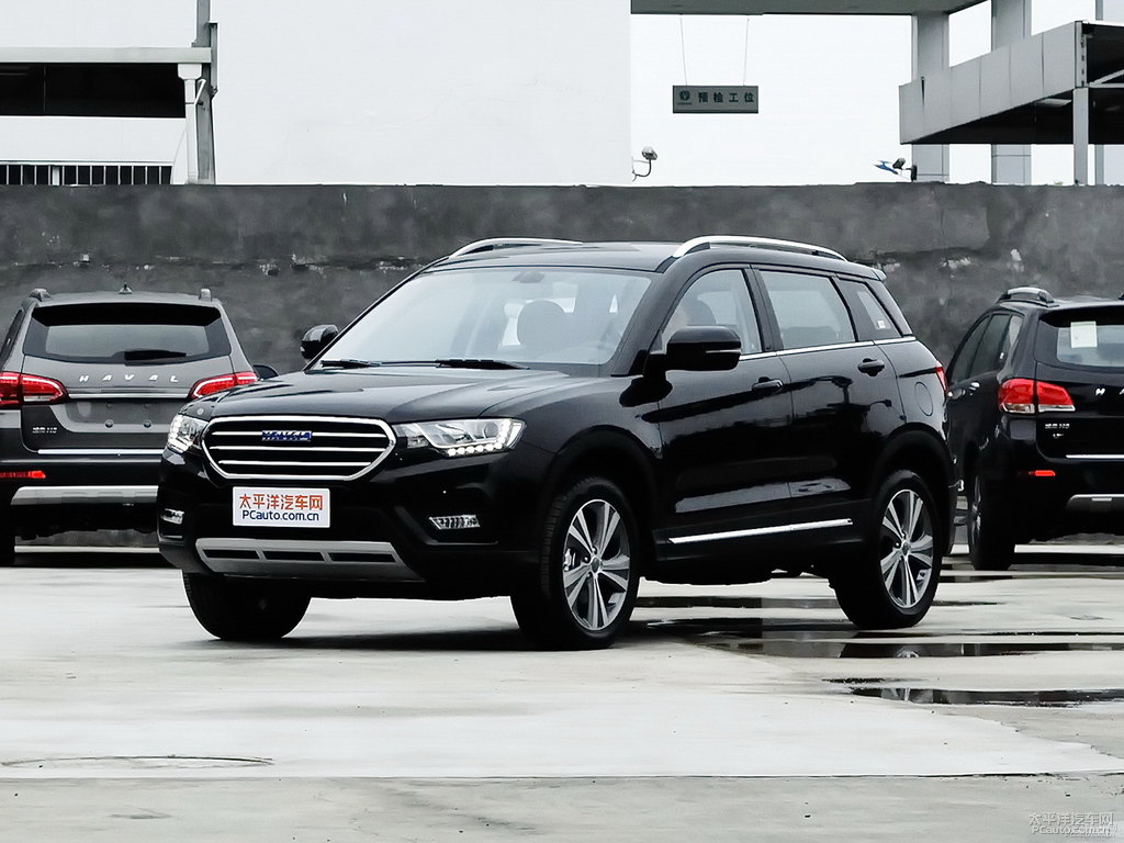 經(jīng)典黑哈弗H6 Coupe整車(chē)外觀外觀圖片