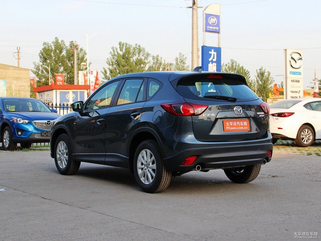格調(diào)灰馬自達(dá)CX-5整車外觀外觀圖片