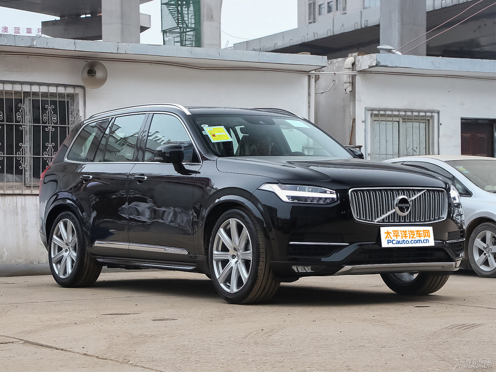 瑪瑙黑沃爾沃XC90整車外觀外觀圖片